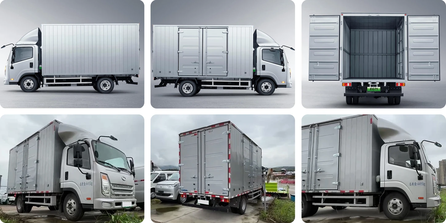 RUICHI EG71 Cargo Box Truck 1